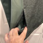 The North Face Green Grey Pink Sweater Women’s Large Cowl Neck Kangaroo Pocket Photo 5