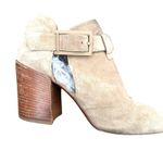 Aquatalia Freddi Cutout Buckle Bootie Beige Sz 11 Photo 6