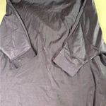 Sincerely Jules  Smoke Blue Satin Top Size Medium Photo 3