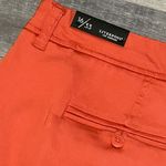 Liverpool Los Angeles NEW Johnny 3.5” Orange Chino Short Womens 16 / 33 Mid Rise Photo 6