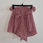 Romwe Printed Paper Bag Shorts Photo 4