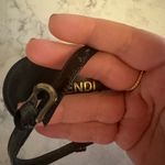 Fendi Black Leather Strappy Heels - Size 36.5 Photo 10