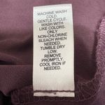 Cato Y2K Women Long Sleeve Top M Plum Velvet Burnout Floral Whimsigoth Romantic Photo 5