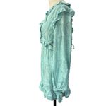 RAHI Poppy Daisy cut out mini dress in aqua Mint Green Size Small Photo 6