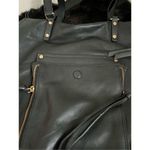Kooba  Black Pebbled Leather Double Handle Shoulder Bag Tote Purse-15x12x4 Photo 5