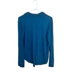 Victoria's Secret Victoria’s Secret Teal Modal Button-Up Pajama Top S Photo 3