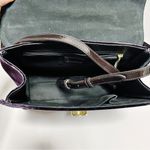 LK Bennett L.K. Bennett Purple Velvet Crossbody Purse Photo 1