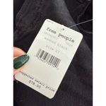 Free People Maggie Mid Rise Washed Black Distressed Jeans Size 27 NEW NWT Photo 2