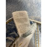 PacSun Women's Blue High Waisted Frayed Hem Straight Leg Denim Jeans Pants Sz 24 Photo 4