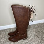 Eurosoft Riding Knee Length Boots Adjustable Calf Shaft Brown 7.5 Equestrian NWT Photo 3