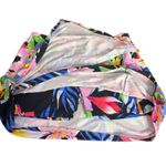 IBKUL Womens Rio Print aux Wrap Golf Skort Tropical Print Black Size L Vacation Size L Photo 1