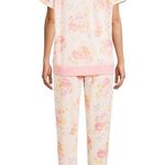 secret treasures  Womens 3 Piece Pajama Set and Cosmetic Bag Size Large 12-14 New Photo 5