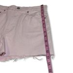 Gap NWOT Light Baby Pink Denim Jean Shorts Cutoff New Photo 5