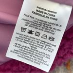 Nike Magenta Pink Swoosh Sherpa Fleece Full Zip Jacket Women's Size Small Photo 10