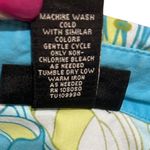 Lane Bryant Lane‎ Bryant ButtonTop 18/20 Bright Blue Green Floral Retro Soft Girl Y2K Resort Photo 6