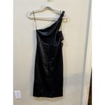 Amanda Uprichard Women's Dress McKay Dress In Black Size Large Designer Luxury Photo 4