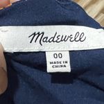 Madewell  black floral short skirt Photo 4