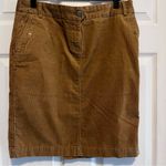 J.Crew  Tan Corduroy Pencil Skirt Fall Mini Photo 2