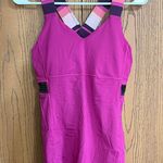 Lululemon  has Pink Strappy Athletic Tank Top Sz8 Photo 0