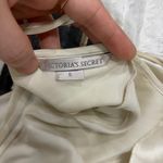 Victoria's Secret Satin Slip Dress Cream Cowl Neck Spaghetti Strap Sz S Bridal Photo 2