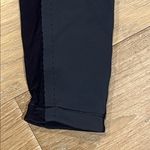 Lululemon  athletica Black and Gray Leggings laser cut on sides with pocket sz4‎ Photo 1