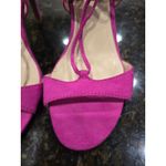 Marc Fisher  Heels Women's Size 7 Pink Suede Lace Up Strappy Stiletto High Heel Photo 8