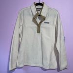 Columbia NEW Benton Springs Half Snap Pullover Women L Fleece Sweater Gorpcore Photo 0