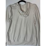 Sundry  FOR EVEREVE Cream Puff Sleeve Drawstring Hoodie Sweatshirt Size 1 (Small) Photo 8