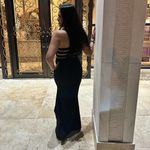 Lulus Lulu’s Black Long Mermaid Dress size S Photo 4