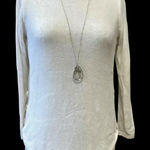 Westport 2/20 white sweater with buttons on the side Photo 0