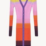 STAUD  knit cardigan dress. S Photo 1