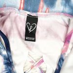 Windsor Blue Watercolor Bodysuit Spaghetti Strap Thong Size XS Photo 4