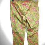 Vintage Lauren Ralph Lauren‎ Paisley Pants Pink Size 4 Photo 3