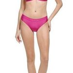 Calvin Klein Standard Removable Soft Cups Bottom Fabric Halter Tie Bikini Top 2 Photo 0