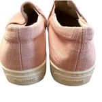 Soludos Llama Embroidered Pink Linen Slip-On Sneakers Women’s 7.5 Photo 2
