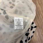 Listicle  animal print black white leopard tank blouse size small Photo 3