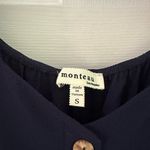 Monteau Navy Blue Jumpsuit Never Worn Photo 1
