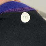 Lululemon Principle Cropped Black & Bold Blue Athletic Jacket 10 Photo 5