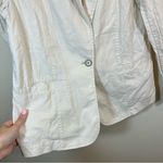 J.Crew Women’s Relaxed Linen-Cotton Blazer in Natural Cream 6 Photo 5