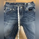 Miss Me  Women's Skinny  Leg Dark Blue Jeans Photo 2