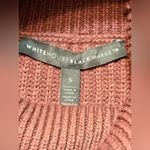 White House | Black Market Brick Red Turtleneck Sweater Photo 4