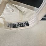 BROOKLYN NAVY AND WHITE STRIPED TRUCKER HAT CITZEE Blue Photo 5