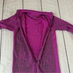 Young USA purple size medium long sleeve light weight jacket full zip Photo 6