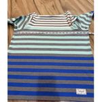 Talbots striped top crew neck sz 1XP Photo 5
