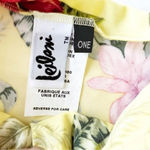 Leilani Hawaii Yellow One Piece Swimsuit With Matching Sarong Size 12 Plumeria Photo 2