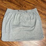 Maurice's  Gray Fleece Elastic Drawstring Comfy Casual Mini Skirt Photo 7