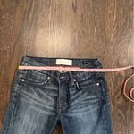 Paper Denim & Cloth  Dark Blue Jayne Medium Rise Wide Leg Jeans Photo 2