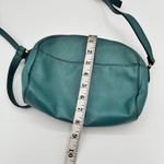 Fossil  Crossbody Sydney Bag‎ Teal Green Leather Purse Adjustable Strap Small Photo 2