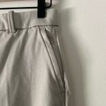 Spanx NWT Stretch Twill Slim Straight Pant Petite Small Bone Khaki Super Smooth Photo 3