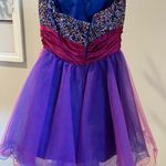 Speechless Blue and Pink Embellished Dress tulle Photo 3